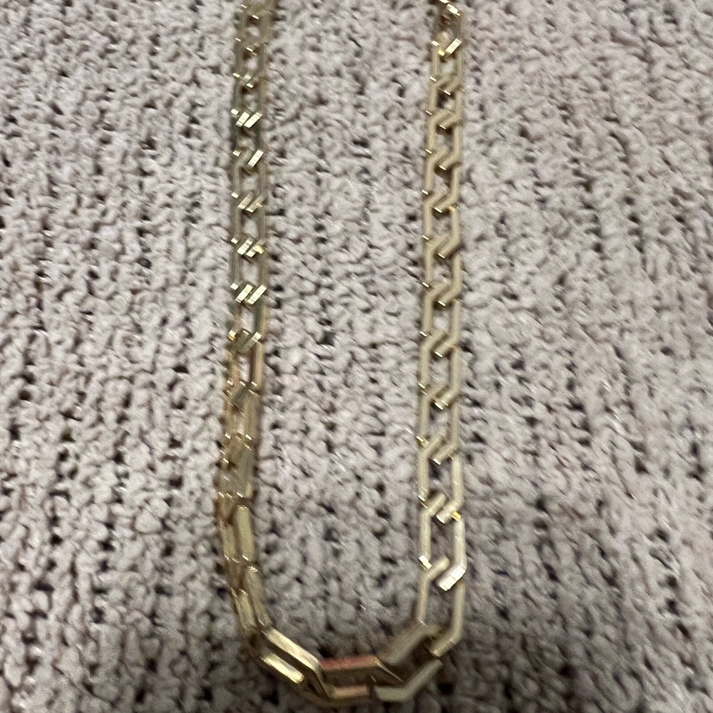 Gold Chain Link Necklace - Women Jewelry